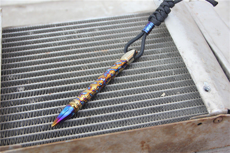 Titan Stormfury Titanium Cone Multi-Tool Broken Window EDC