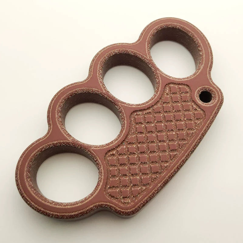 Hand-Shaped Brush Four-Finger Non-Metallic G10 Glass Fiber Knuckle