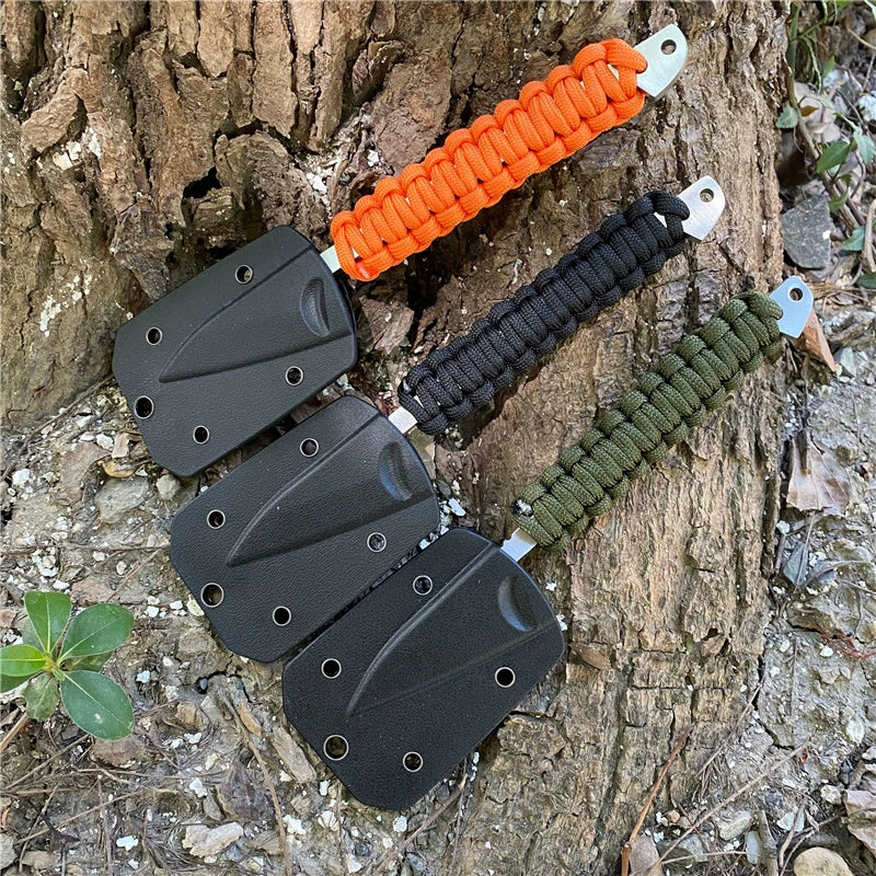 Survival Strike 7CR13M Fishing and Utility Blade Knife Sleeve Multi-Tool