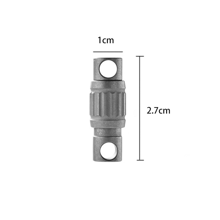 Titanium Alloy Universal Turn High-End Car Keychain Spring Lock Catch