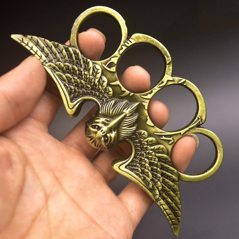 Eagle King-Thickened Brass Knuckle Duster Self Defense EDC