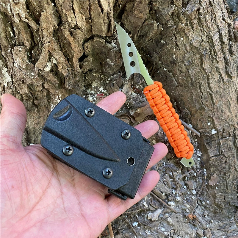 Survival Strike 7CR13M Fishing and Utility Blade Knife Sleeve Multi-Tool