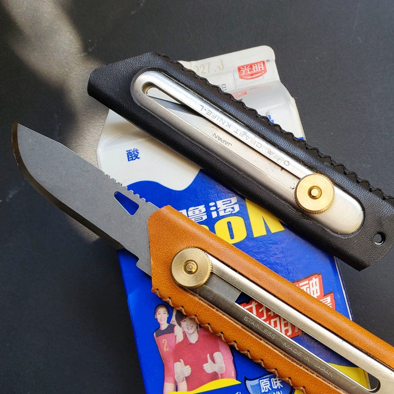 Epic Crafter's Leather Return to the ancients Sheath Knife