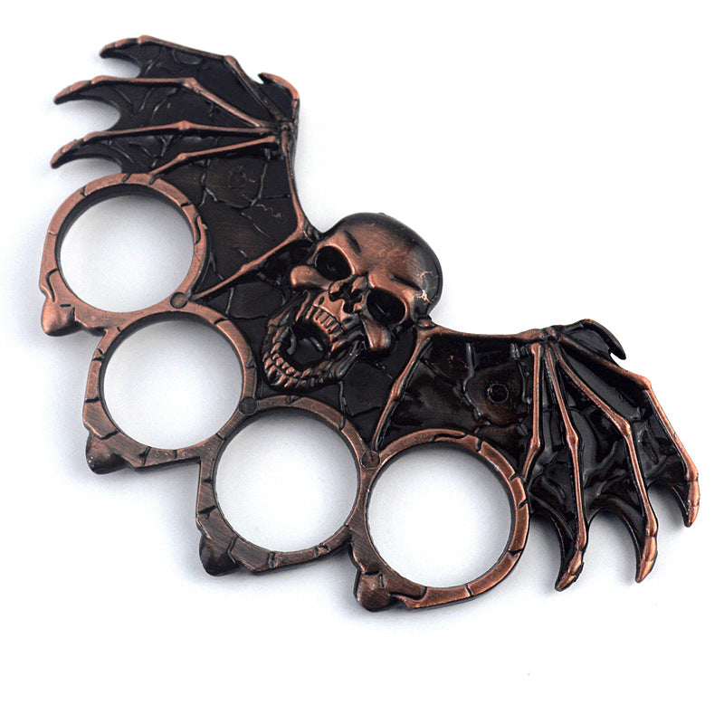 Batman-Brass Knuckle Duster Autodifesa Finger Spiked EDC