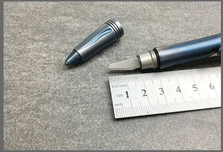 Titanium Outdoor Led Invisible Defense Tactical Pen