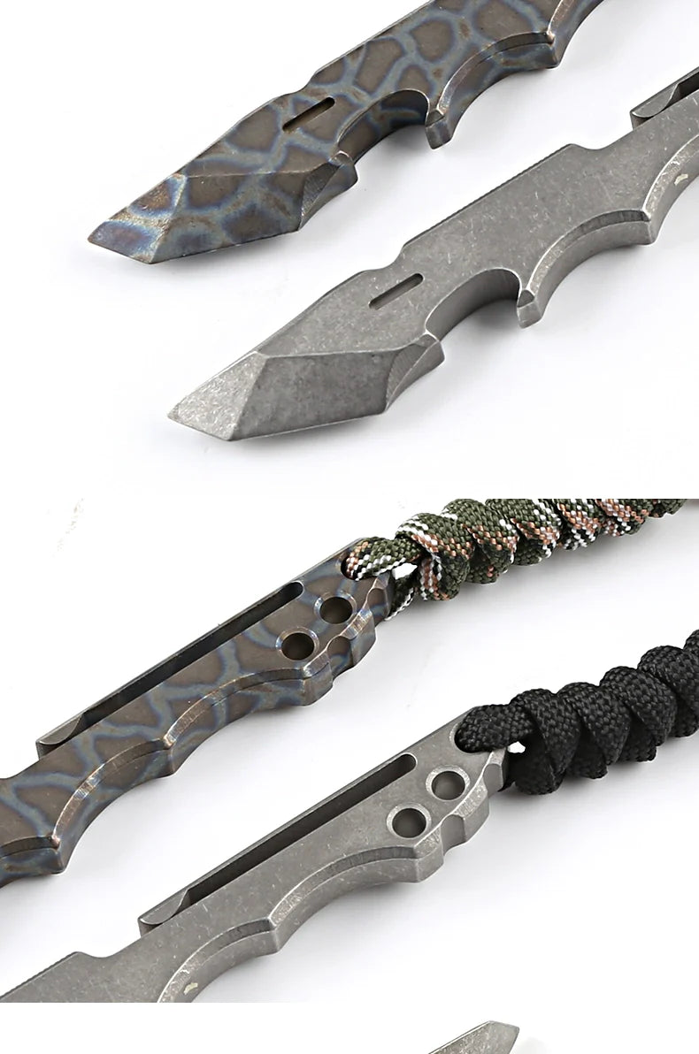 Titan Utility Rod Crowbar Bottle Opener Self-Defense Tool EDC