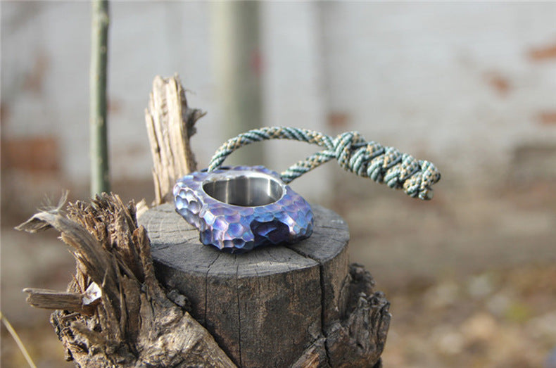 TC4 Meteorite Knuckle Duster Broken Window EDC