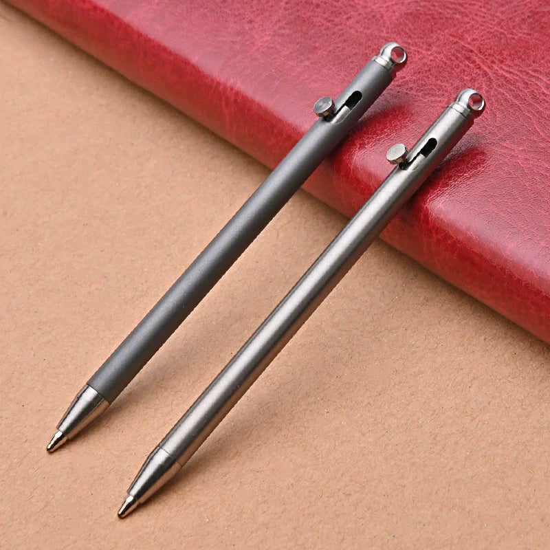 Titan Scribe Mini Ballpoint Keychain Pendant EDC