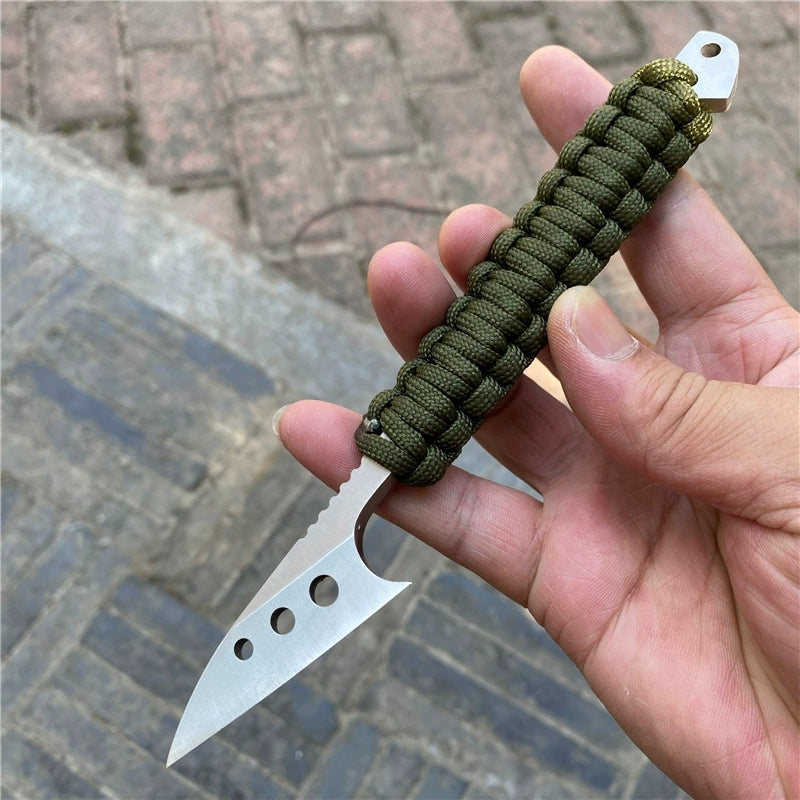 Survival Strike 7CR13M Fishing and Utility Blade Knife Sleeve Multi-Tool