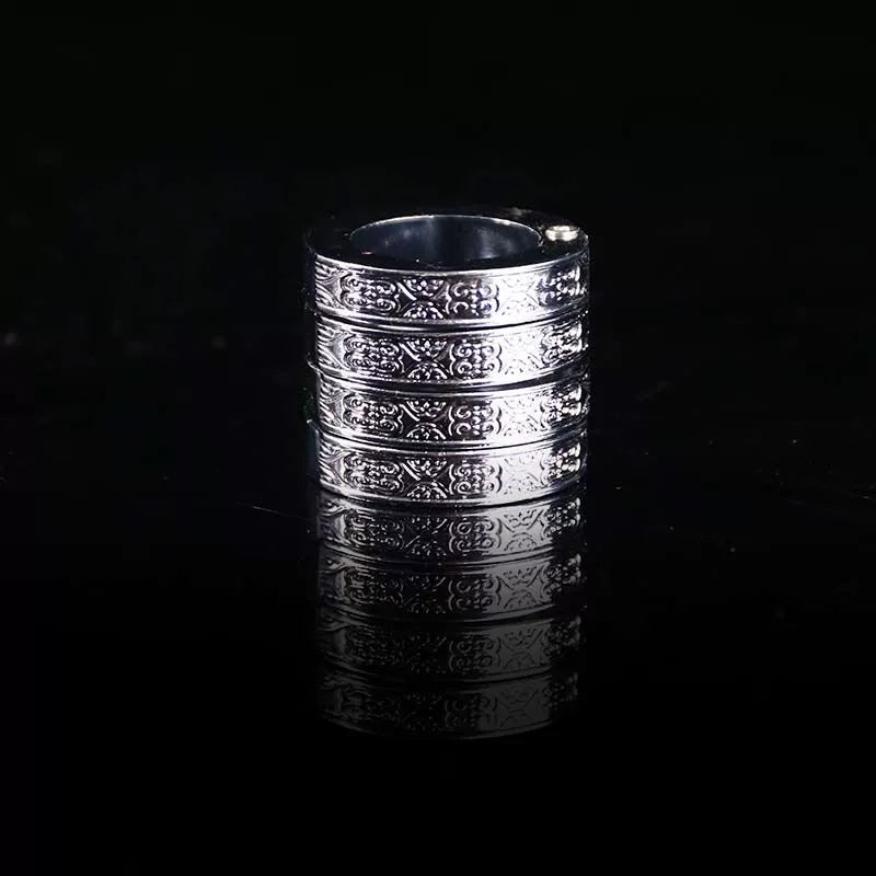 Falun Stainless Steel Folding Four Finger Fist Buckle Finger Tiger