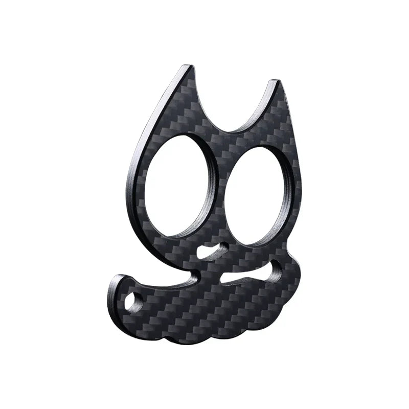 Two-finger Carbon Fiber Steering Knuckle Duster EDC