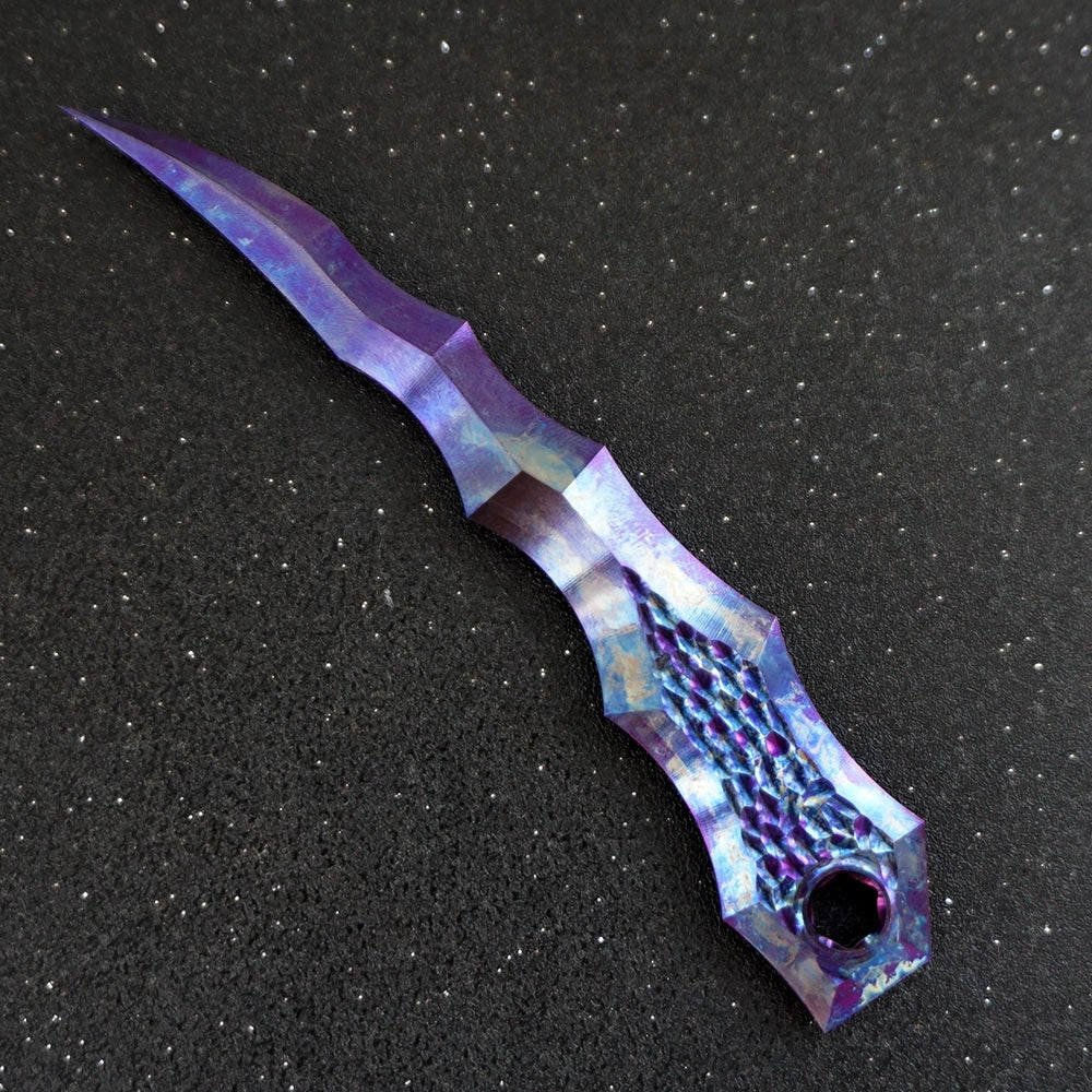 Titanium Alloy Claw Tea Needle Open Dart Defense Outdoor Carry Wrench