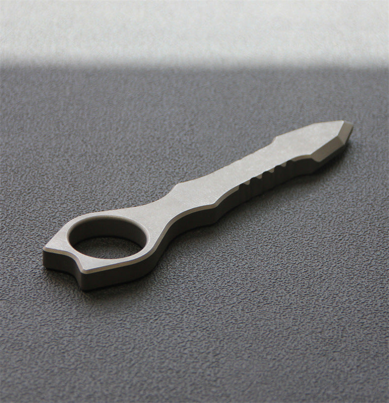 Stee Crowbar Single Finger Knuckle Duster EDC