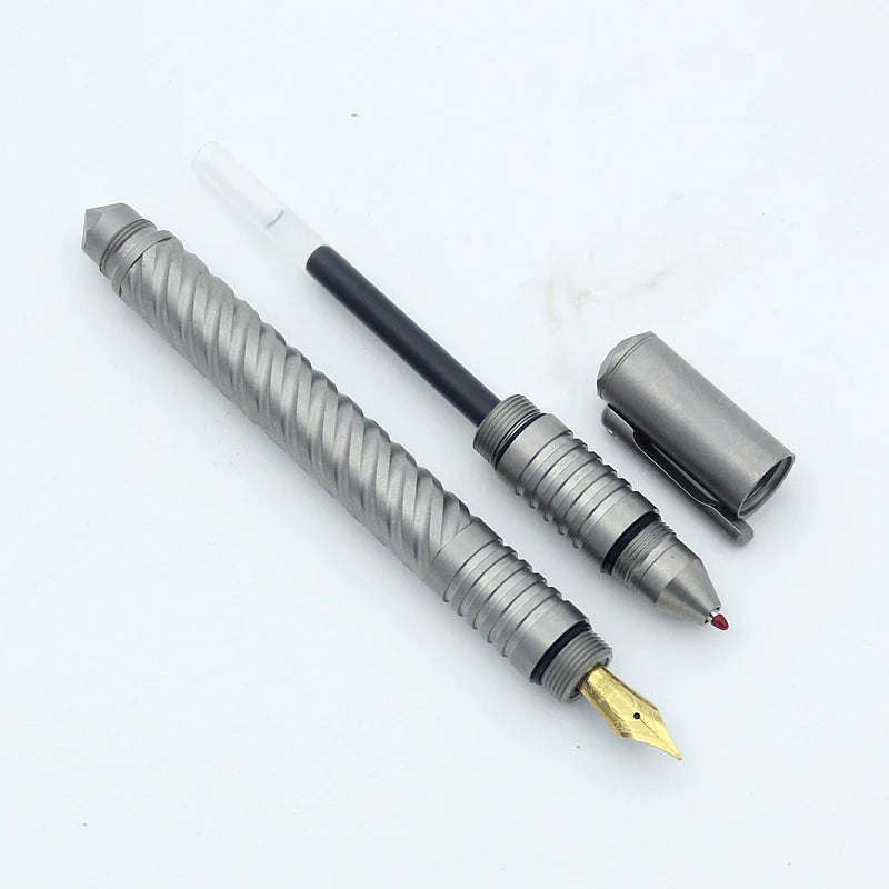 Titan Duo-Writer EDC Tactical Pen Broken Window Tool