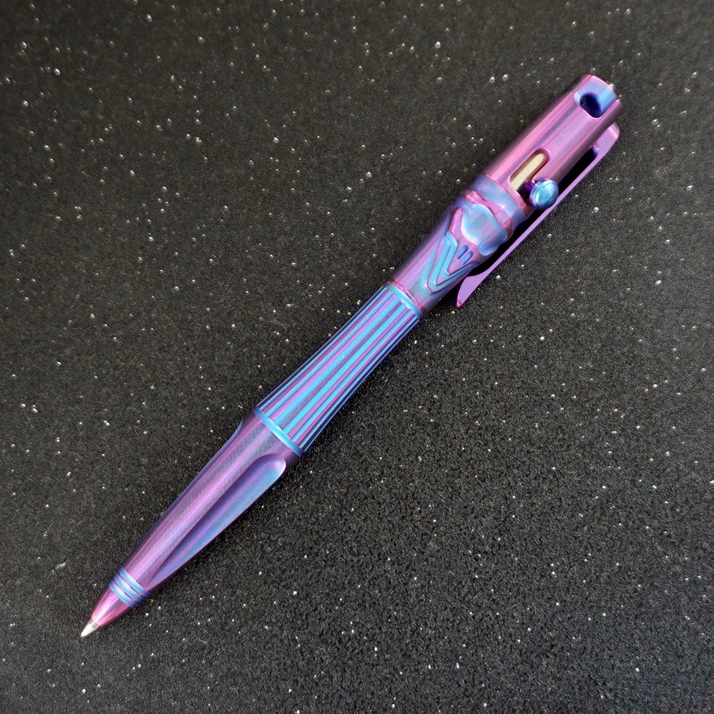 Titanium Colorful Fashion Self Defense Multi-Tool Pen