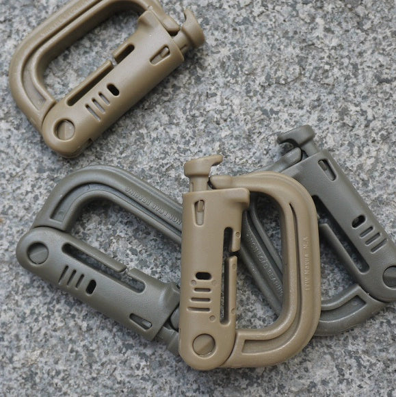 Adventure Gear Attach D-Lock Carabiner Outdoor Equipment Clasp