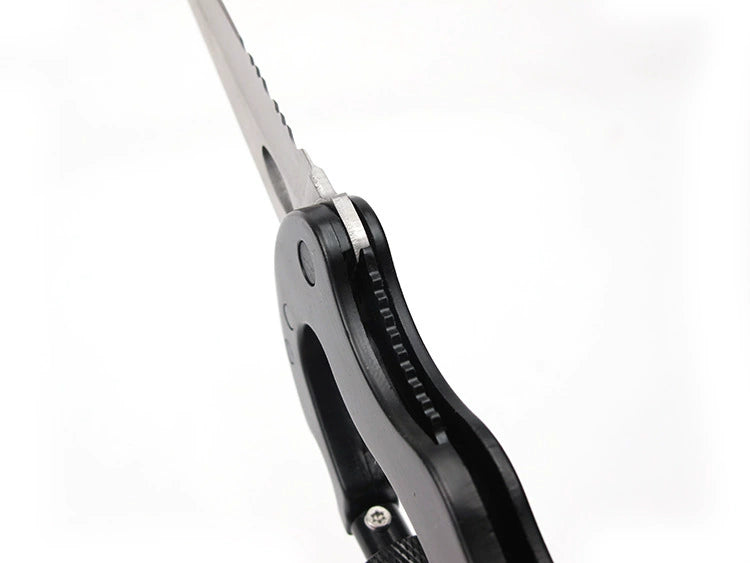 Aluminum Rock Climbing D-Type Carabiner Knife Screwdriver