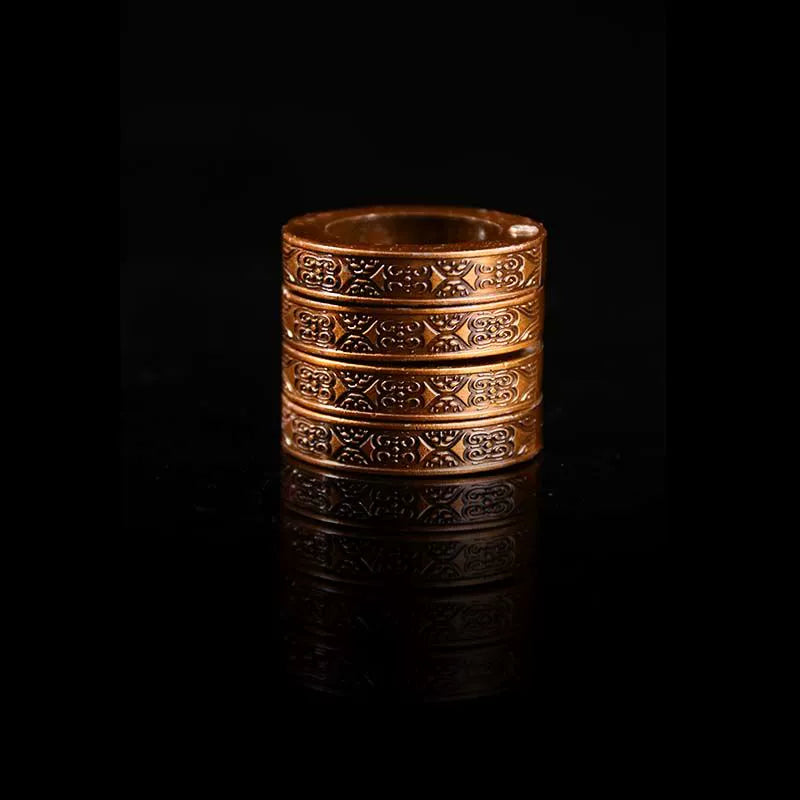 Falun Stainless Steel Folding Four Finger Fist Buckle Finger Tiger