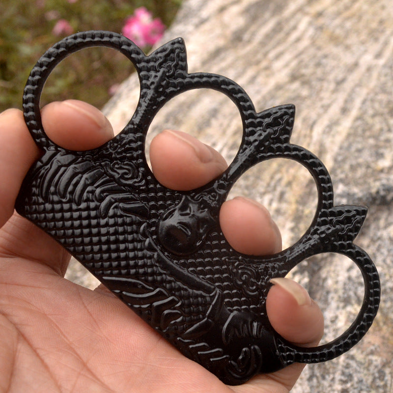 Trident Zinc Alloy Knuckle Duster Self Defense EDC