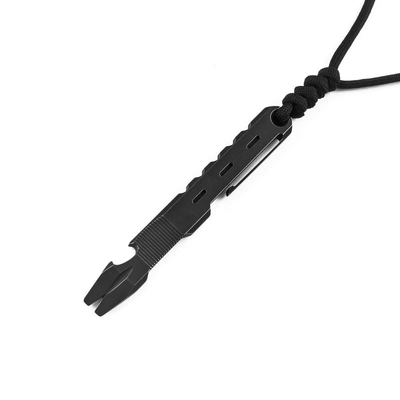 Titan Utility Rod Crowbar Bottle Opener Self-Defense Tool EDC