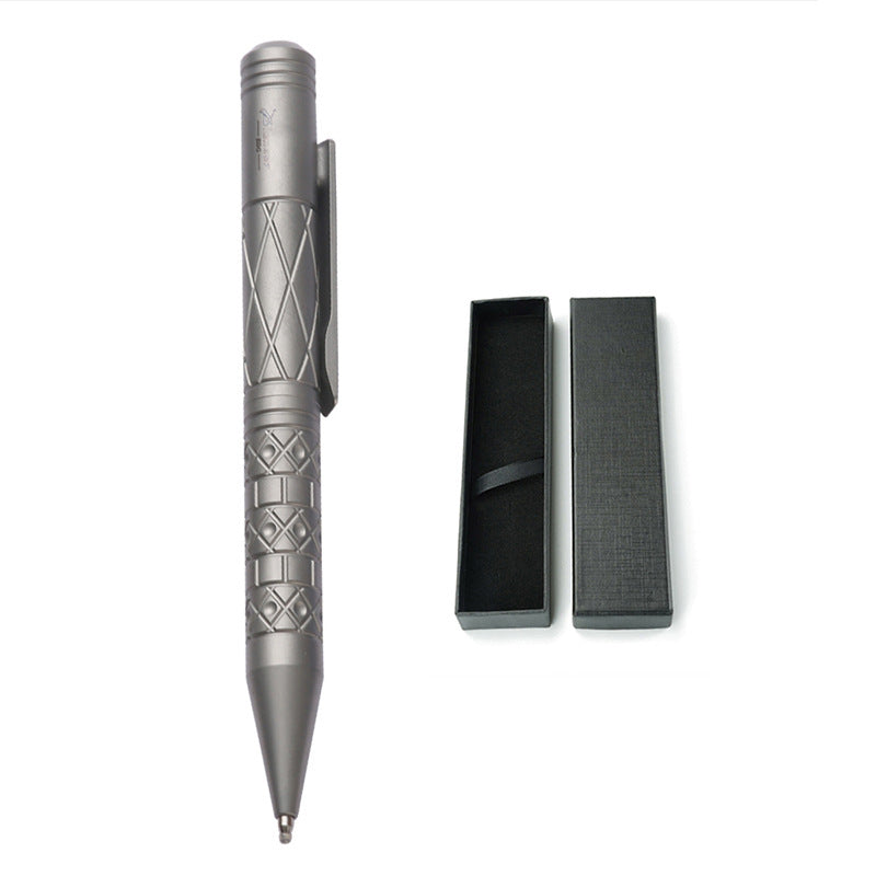 Titanium Alloy Constellation Bolt Tactical Signature Pen EDC