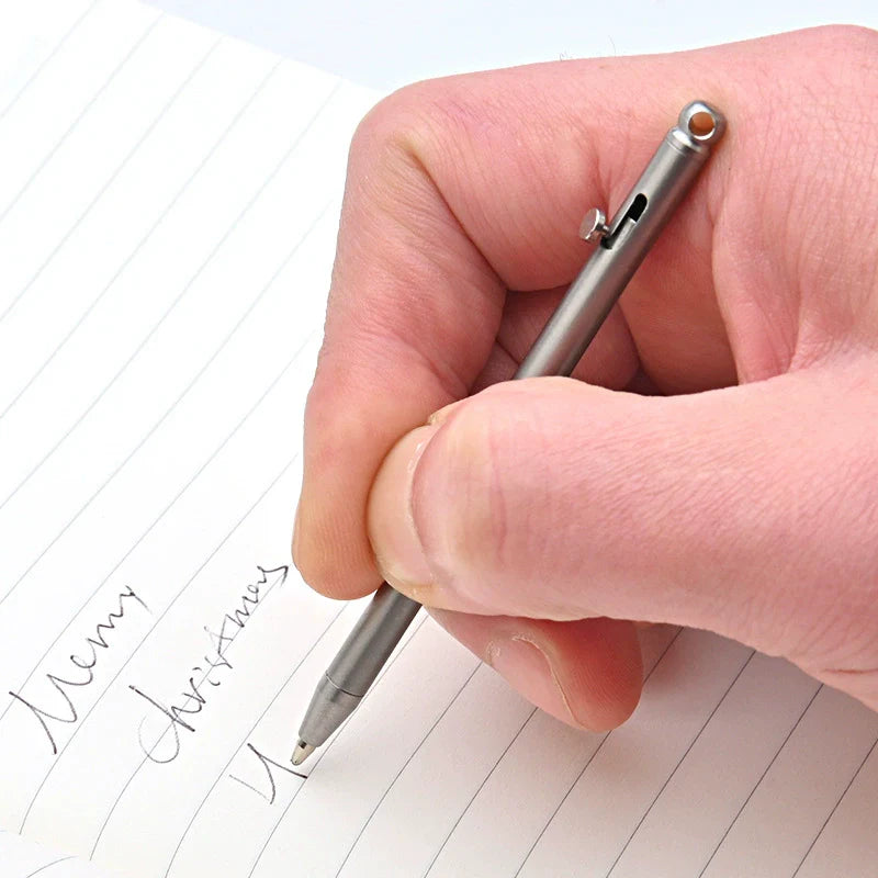 Titan Scribe Mini Ballpoint Keychain Pendant EDC