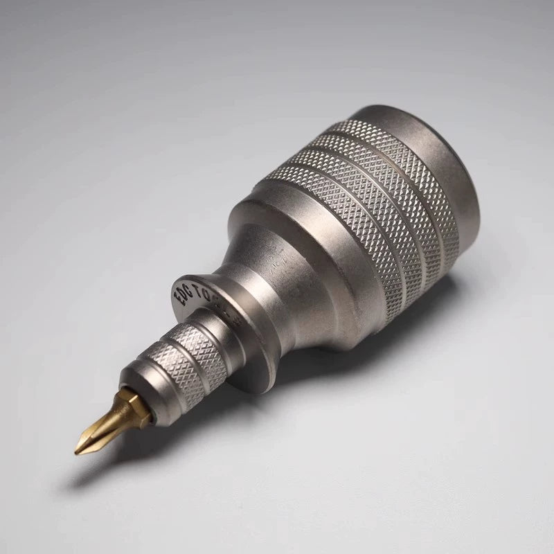 Two Styles- 6mm Screwdriver Set with S2 Bits Tool