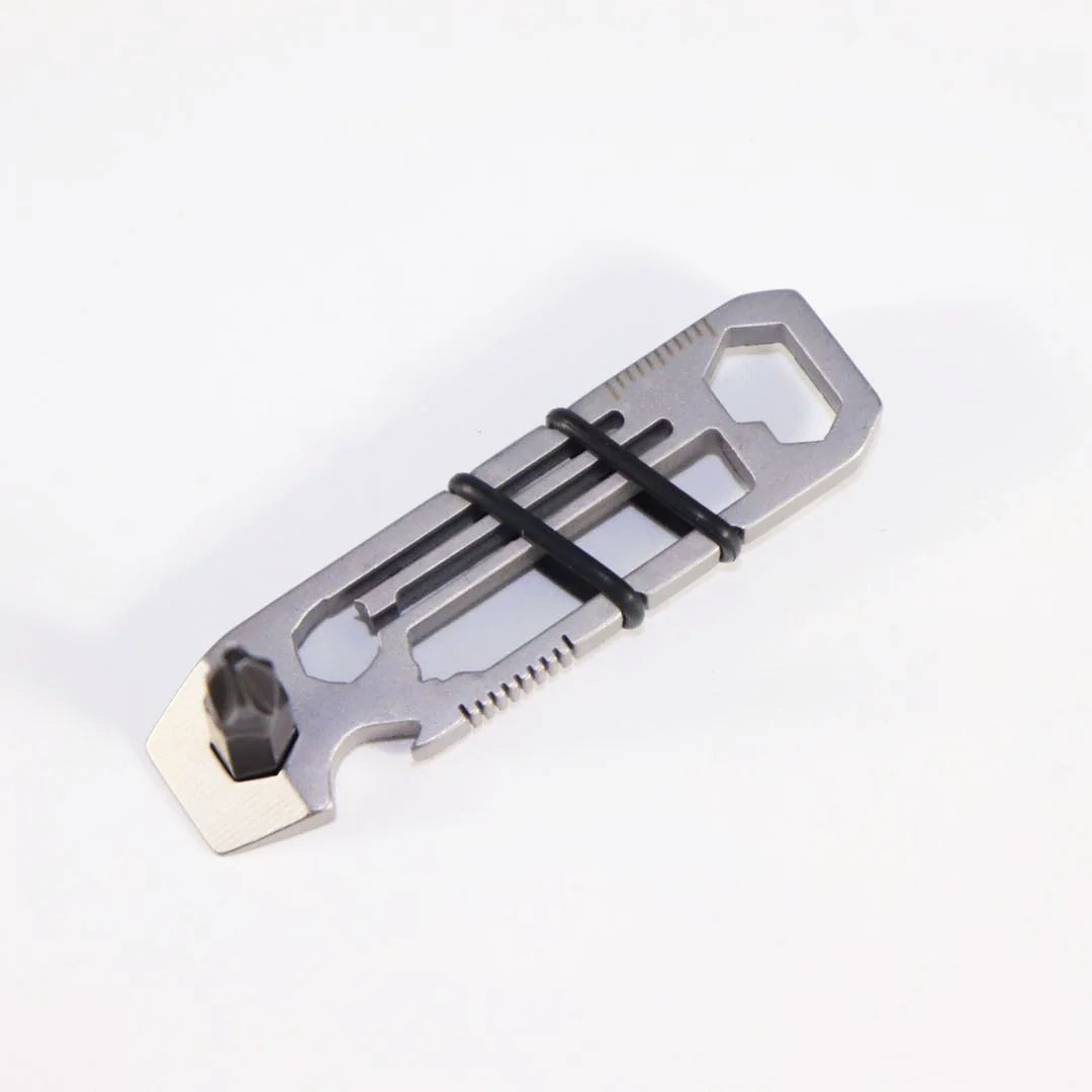 Thin Blade Portable Screwdriver Wrench Bottle Opener Pry Bar Tool EDC