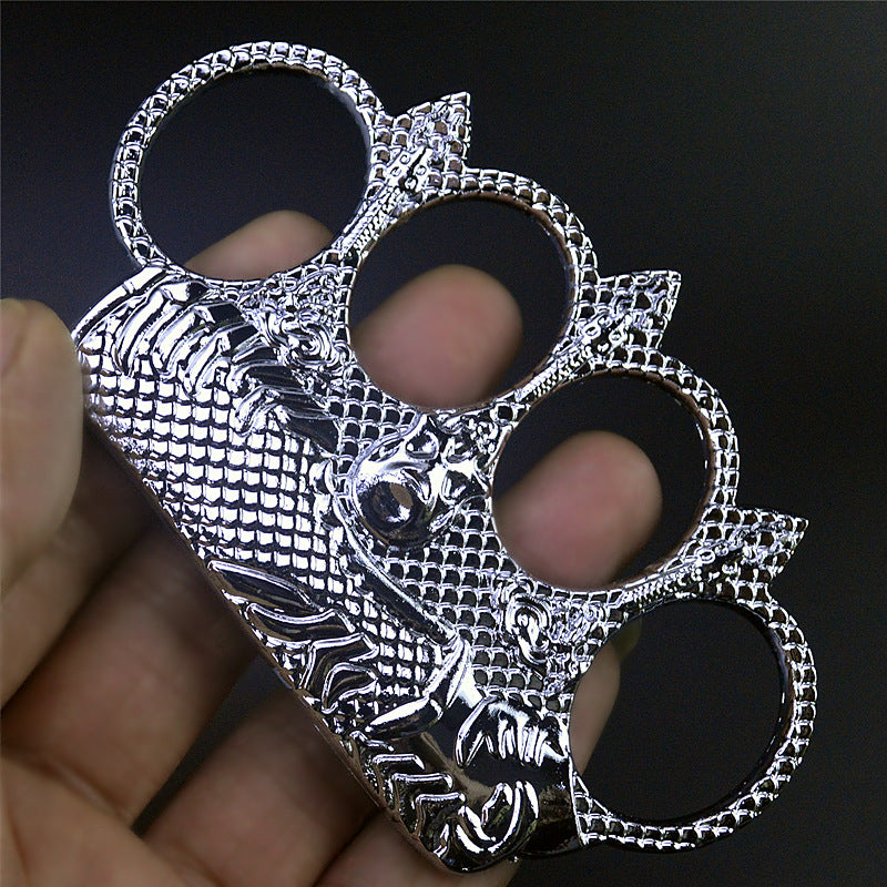 Trident Zinc Alloy Knuckle Duster Self Defense EDC