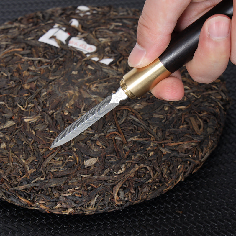 Blackwood Brass Stainless Steel Awl Tea Needle Tea Knife Self-Defense EDC