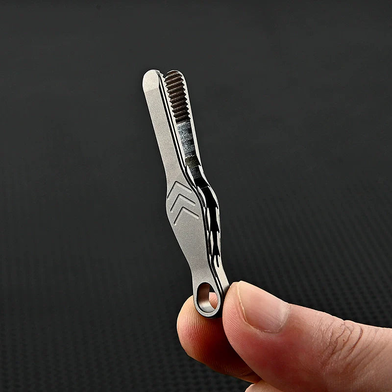 Titan Tines Multitool Pincers Keychain Pendant