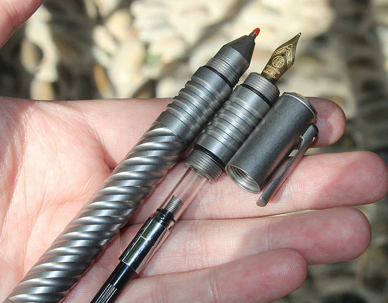 Titan Duo-Writer EDC Tactical Pen Broken Window Tool