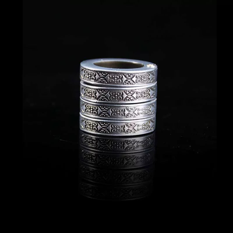 Falun Stainless Steel Folding Four Finger Fist Buckle Finger Tiger