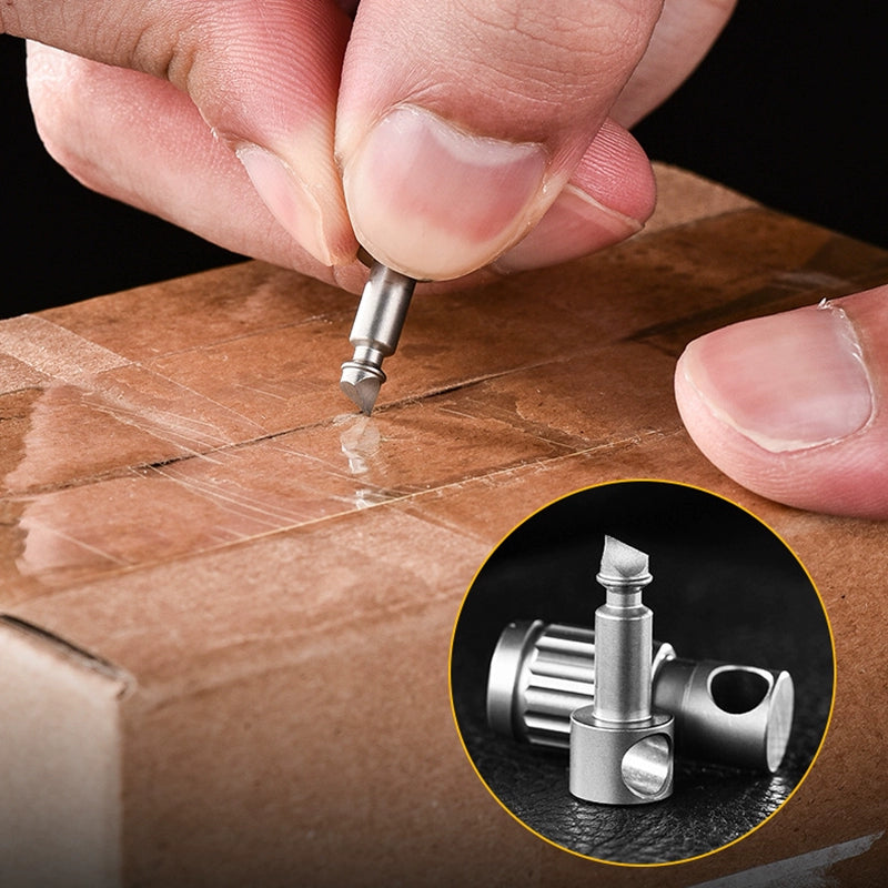 Titanium Alloy Universal Turn High-End Car Keychain Spring Lock Catch