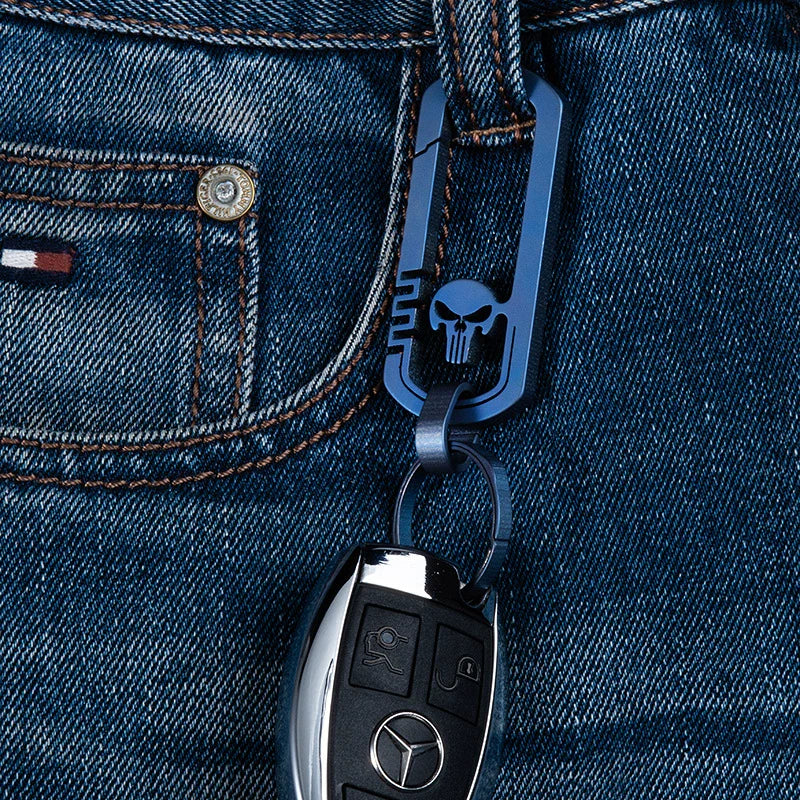 Titan Elegance Punisher Waist Clip for Men Keyring