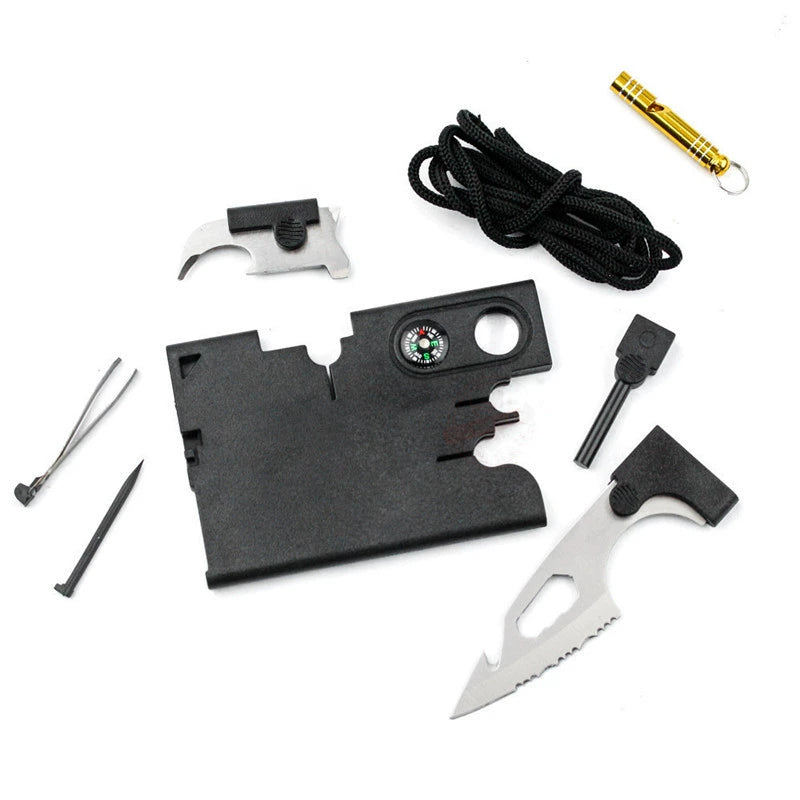 Wilderness Survival Kit Multitool Card EDC