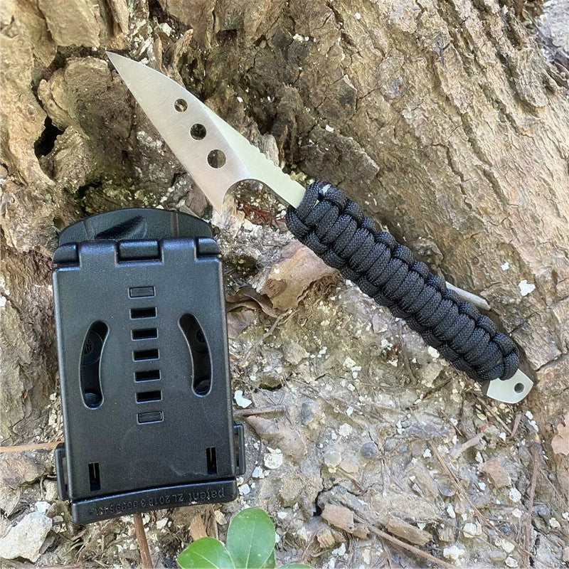 Survival Strike 7CR13M Fishing and Utility Blade Knife Sleeve Multi-Tool