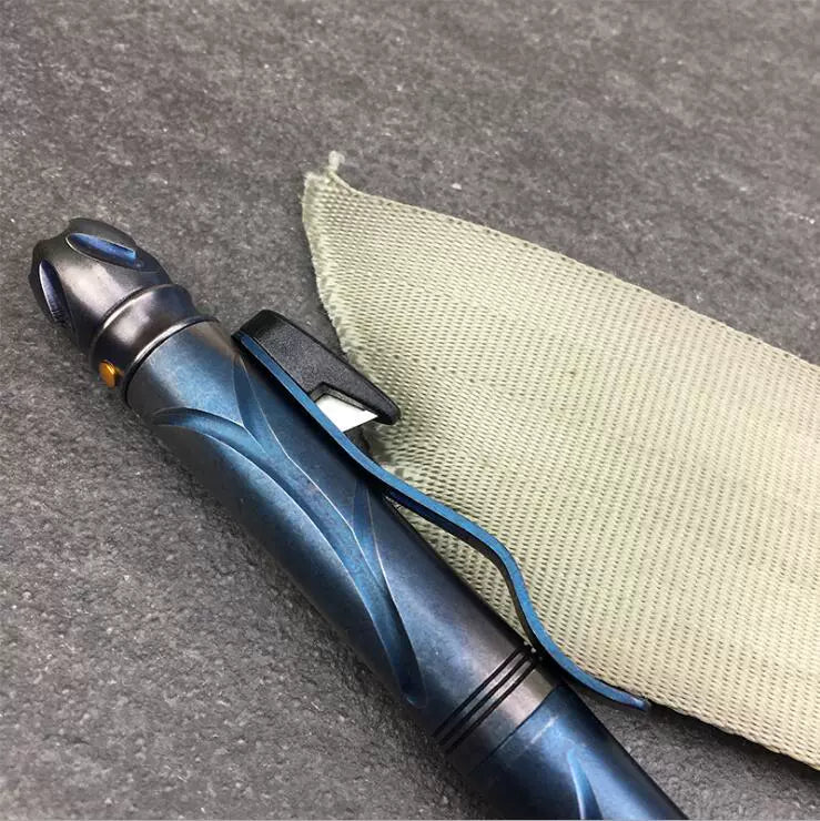 Titanium Outdoor Led Invisible Defense Tactical Pen