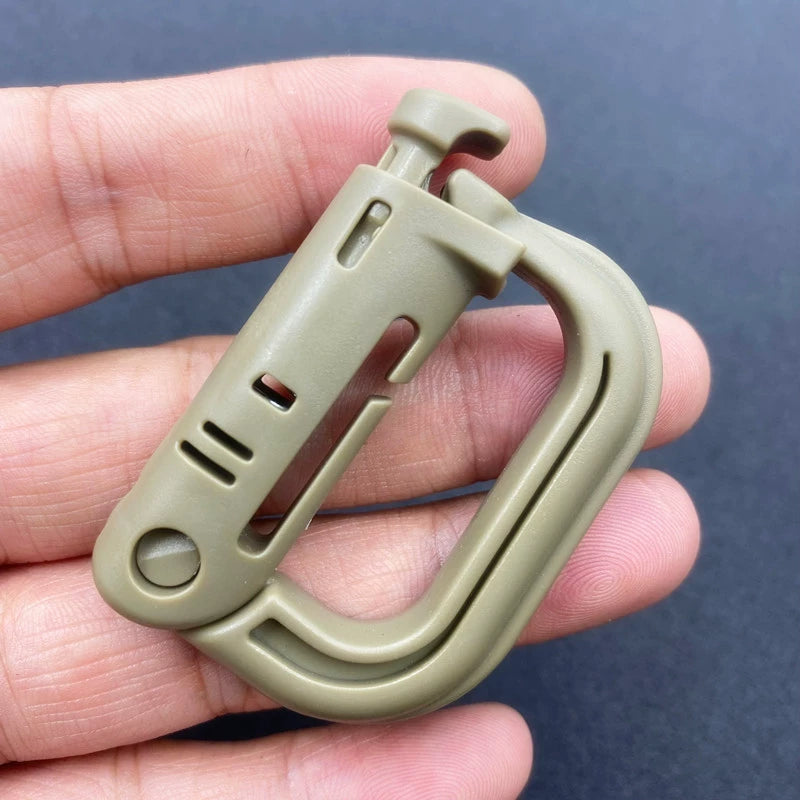 Adventure Gear Attach D-Lock Carabiner Outdoor Equipment Clasp