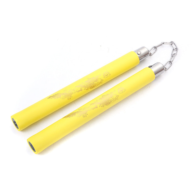 Martial Arts Practice Sponge Nunchaku Training Teaching Stick