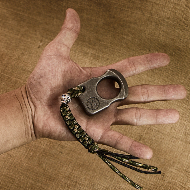 Crying Face-Steel One Finger Knuckles Outdoor Portable EDC