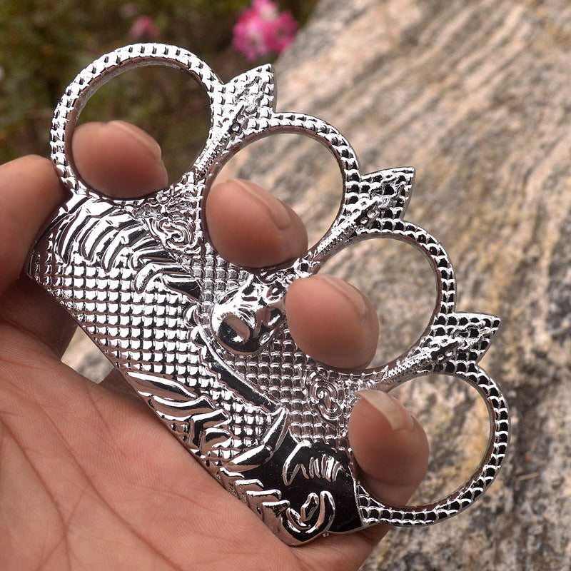 Trident Zinc Alloy Knuckle Duster Self Defense EDC