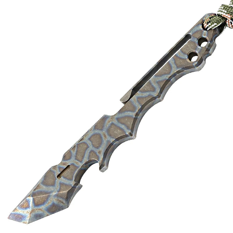 Titan Utility Rod Crowbar Bottle Opener Self-Defense Tool EDC