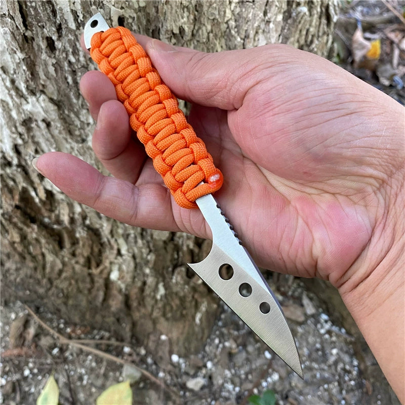 Survival Strike 7CR13M Fishing and Utility Blade Knife Sleeve Multi-Tool