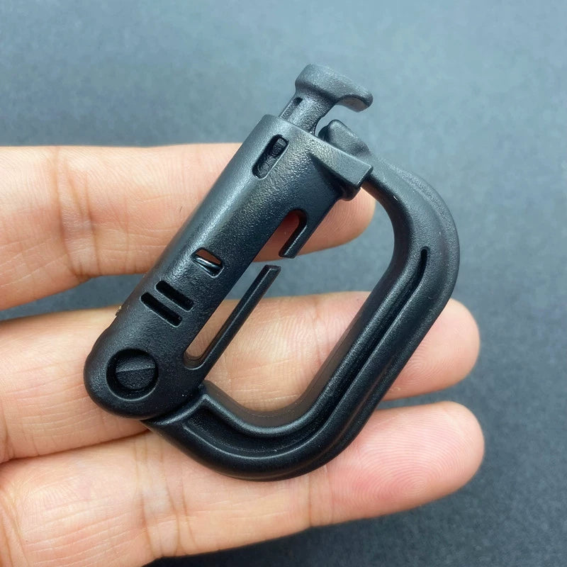 Adventure Gear Attach D-Lock Carabiner Outdoor Equipment Clasp