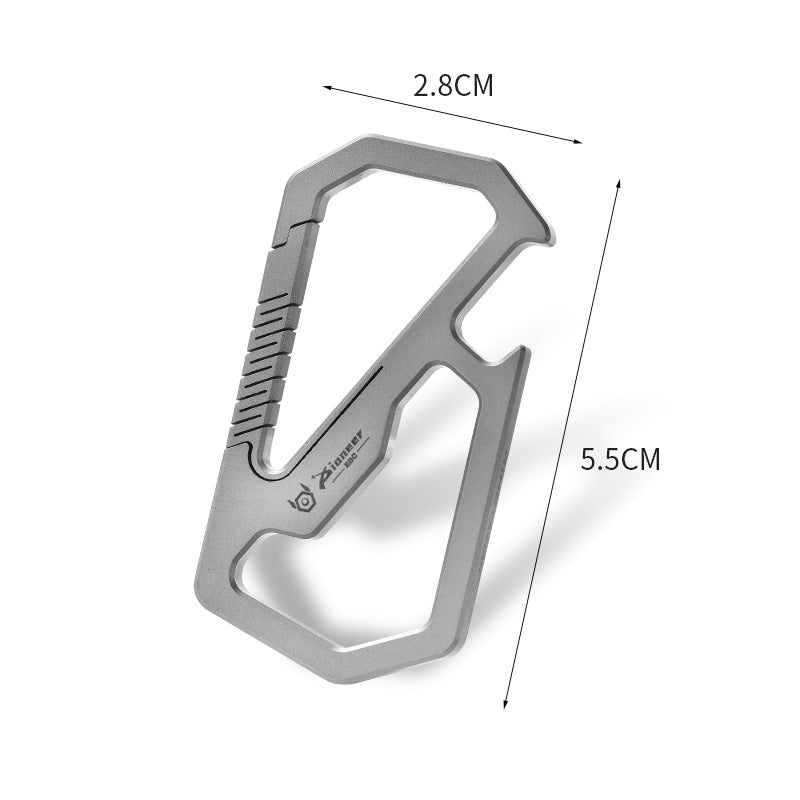 Titan Spring Keyring Beer Opener EDC