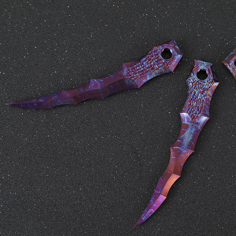 Titanium Alloy Claw Tea Needle Open Dart Defense Outdoor Carry Wrench