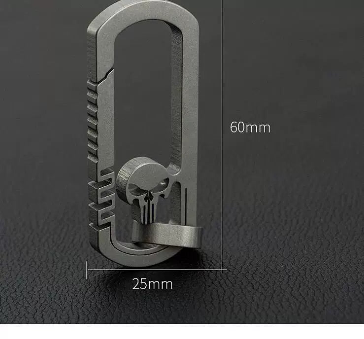 Titan Elegance Punisher Waist Clip for Men Keyring