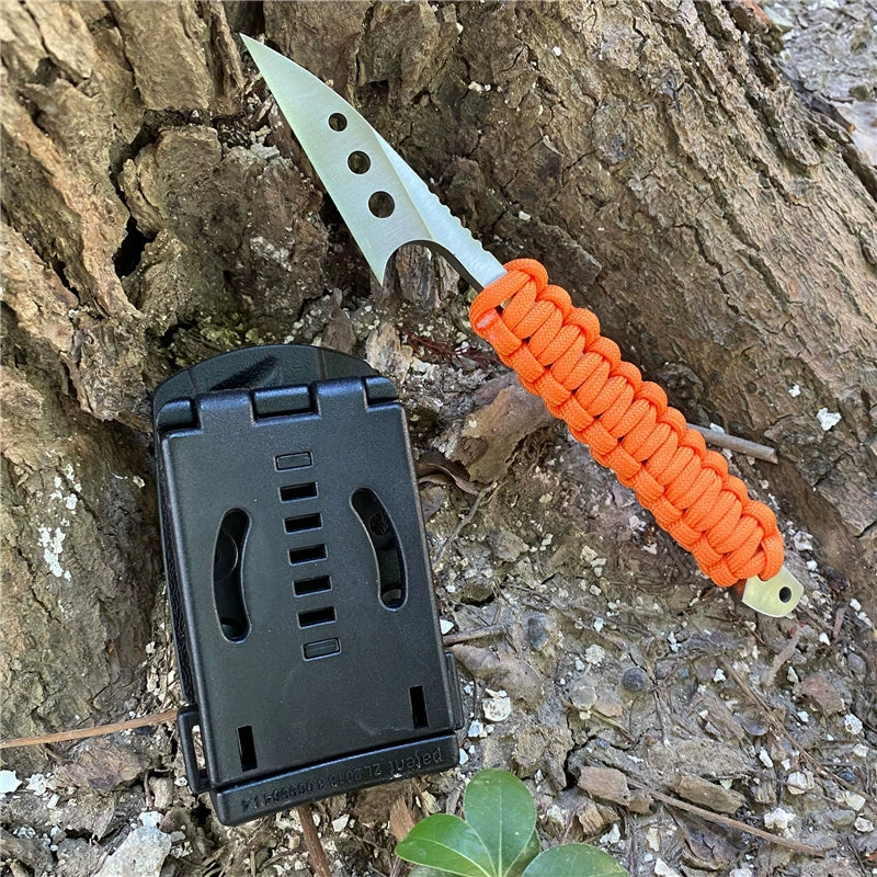 Survival Strike 7CR13M Fishing and Utility Blade Knife Sleeve Multi-Tool