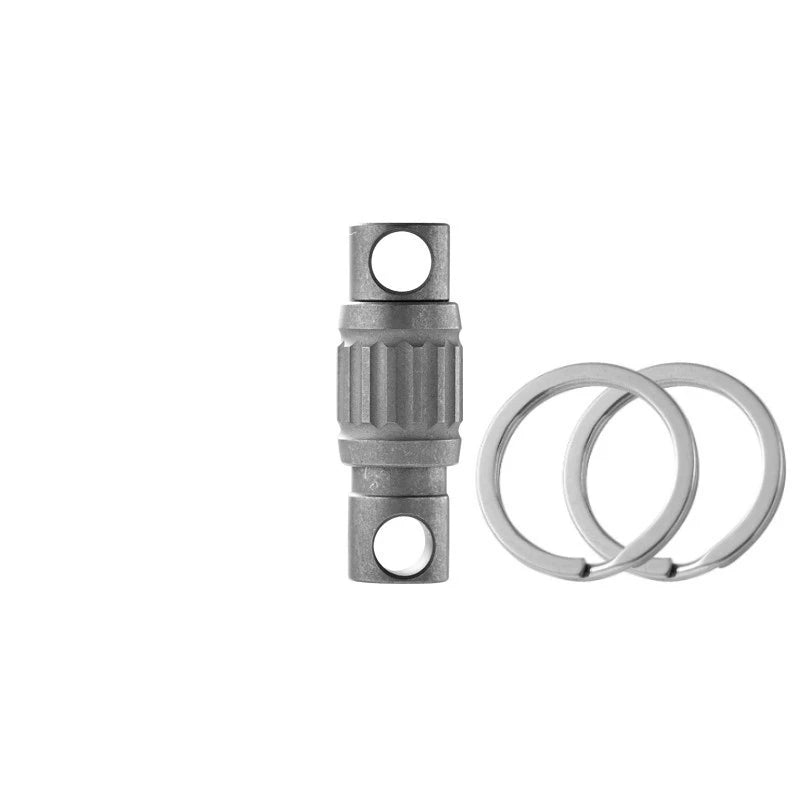 Titanium Alloy Universal Turn High-End Car Keychain Spring Lock Catch